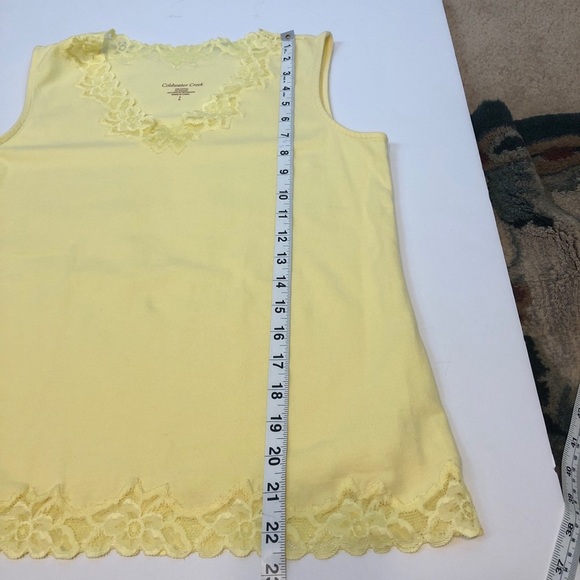 Coldwater Creek V- Neck Tank Top - Small - Picture 7 of 8